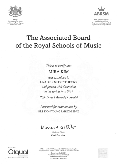 ABRSM Results página 1